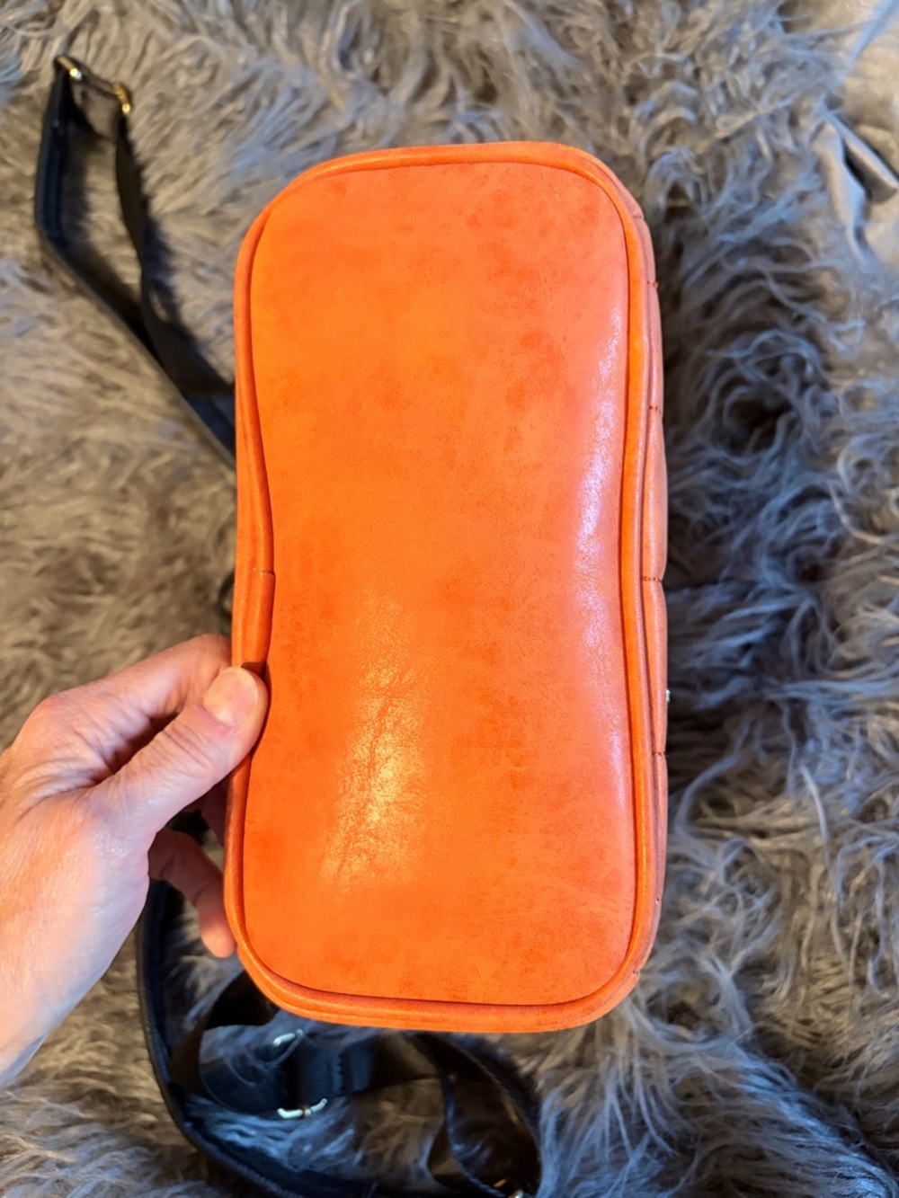 Loungefly Orange Pumpkin Mickey Ear Mini Backpack - Picture 7 of 8